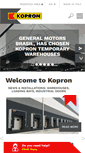 Mobile Screenshot of kopron.com